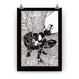 Salva Espín Art - Póster «Spider and Merc» - imagen 25 1