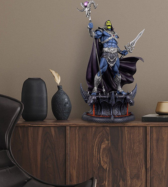 Instituto del Coleccionista - Masters of the Universe Legends Estatua 1/5 Skeletor 63 cm - div